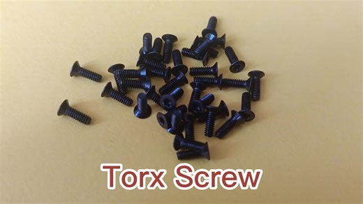 304 Anti-theft Screw Low Profile Torx Socket Flat Countersunk Security With Pin Torx Screw