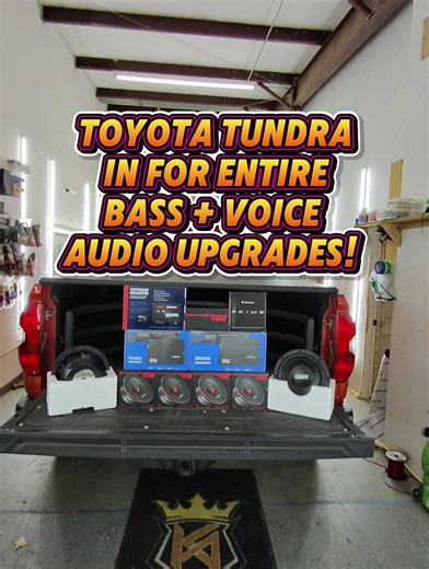 Toyota Tundra Audio Upgrade with Free Epicenter