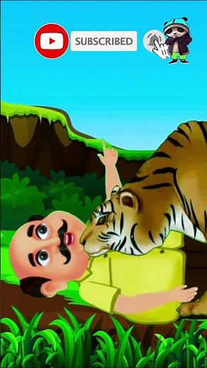 උපාසක කොටියා 💜 💜 lama kathandara - sinhala fairytales - lama katha #cartoon #shorts