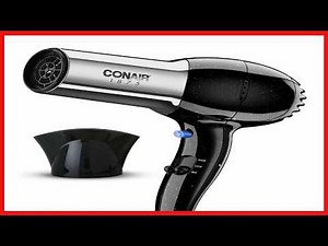 Conair Full Size Hair Dryer Review: Fast Drying with Less Damage and More Shine