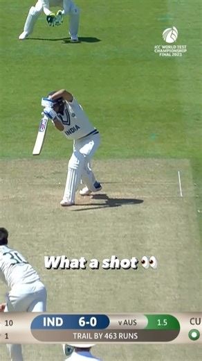 An absolute beauty from Shubman Gill 😍 #cricket #cricketreels #reels #WTC23 | ICC - International Cricket Council