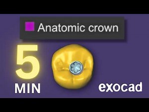 Exocad 3.2 : Design Perfect Crown in 5 Minutes