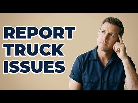 How Do You Report a Problem Found During a Truck Check?