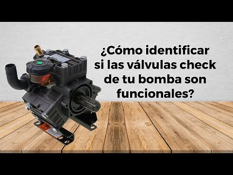 Cómo cambiar las válvulas check de una Bomba agrícola