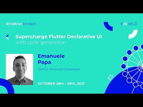 Supercharge Flutter Declarative UI with code generation