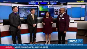 Weather Impact Alert: Road conditions, forecast update (7:30 a.m.)