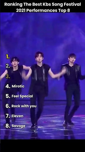 Ranking The Best Kbs Song Festival 2021 Performances Top 8