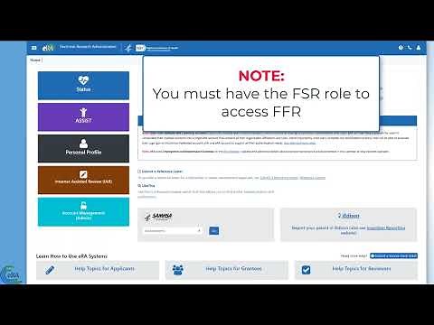 Completing the Annual Federal Financial Report (FFR) (SF-425)