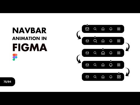 Navbar Animation in Figma: Creative UI Design Tutorial for Beginners [Day 94/100 Challenge]