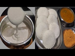 How to make soft idli | spongy idli Batter | fluffy idli batter | Nirmala's Kitchen