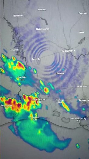 Is that H A A R P Rings? What in the World?!? #weather #radar #rings #sky #anomaly #shorts 6.22.23