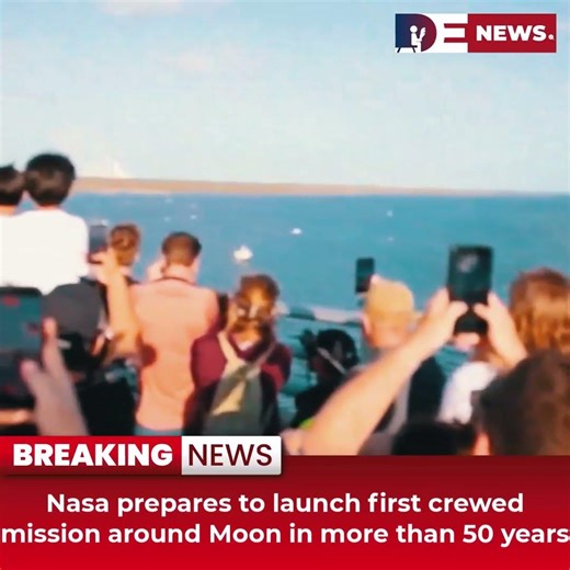Desitdown News (Nasa prepares to launch first crewed mission around Moon in more) #desitdown #news