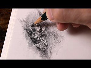 How I Make Werewolf Drawings Look Real!