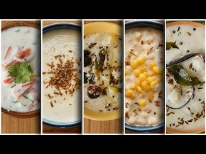 Raita 5 ways, Recipe by Food Fusion