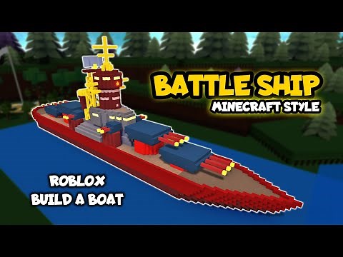 How to Build | I made a BATTLESHIP with Minecraft Building Method | Battle Ship | War Ship