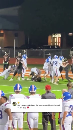 Player try’s to jump over the line and got slammed on his neck 🤣🤣🤣