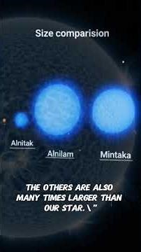 Orion’s Belt Explained | Distance, Size & The Truth About Its Effect on Our Solar System #space