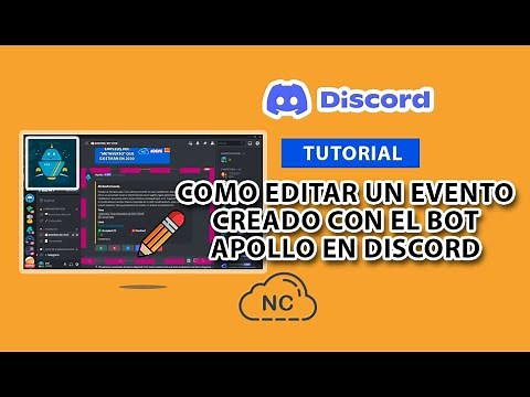 COMO EDITAR UN EVENTO 📅 CREADO CON EL BOT APOLLO EN DISCORD