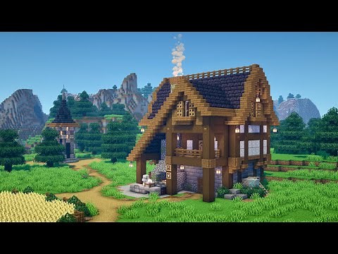 Minecraft | How to Build a Medieval Blacksmith | Armorer House Tutorial