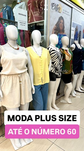 22K views · 3K reactions | Moda plus size até o 60!  Variedade em calças, shorts, blusas e muito mais ✔️Novidade em calças masculinas até o 60 Fornecedor: @clifferjeansoficial WhatsApp: (62)98447-8481 Galeria Evolução Modas, corredor A/B, loja A3/A4 #modaplusatacado #modaplussizeatacado #modamaior #modaplussizegoiania #fornecedoresmodaplussize | Moda Blogueira | Facebook
