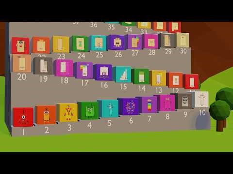 Numberblocks 1–100 | Educational Cartoons for Kindergarten & Preschool Learning Video
