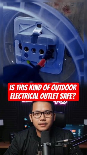 Simple Outdoor Outlet Protection Hack #shorts