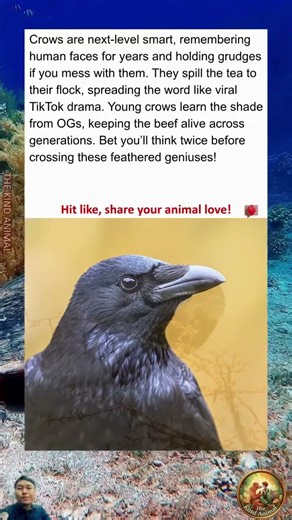 Crows Gossip Like Pros: Faces They Never Forget!