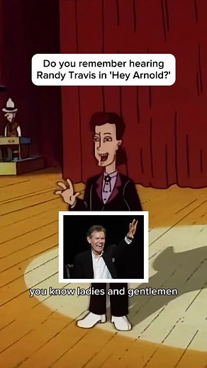 Tell us in the comments if you remember when Randy voiced Travis Randall and Mr. Hyunh in 'Hey Arnold!' #RandyTravis #CountryMusic #Nickelodeon #Cartoon #HeyArnold