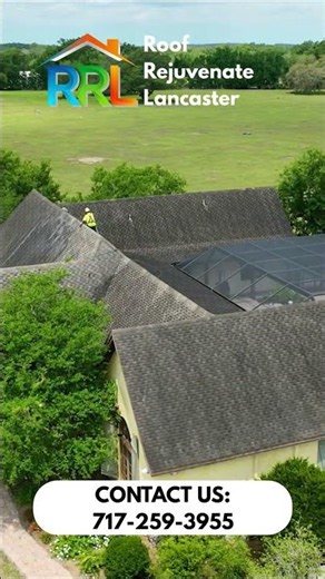 Watch this roof get new life without a full replacement 👀🏠