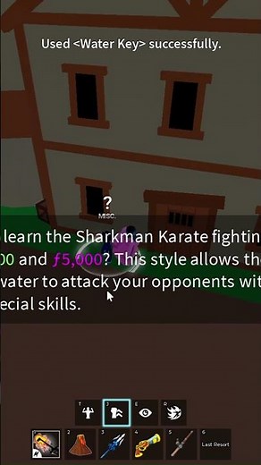 How to get Sharkman Karate in Blox Fruits! #tutorial #fightingstyles #bloxfruits #roblox #robloxedit