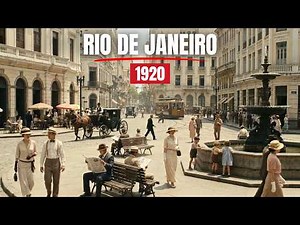 Como era viver no Rio de Janeiro em 1920? | Vida urbana no início do século