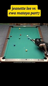 Billiards highlight jeanette lee vs ewa mataya part 7 #jeanetteleevsewamataya #magician #billiards #highlights #viralpostvideo #part7 | Garsing Burbano D'makz | Facebook