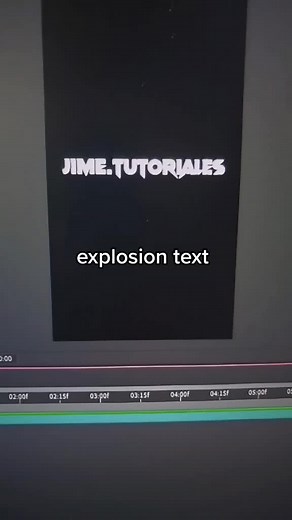 How to Create the Explosion Text Effect Tutorial