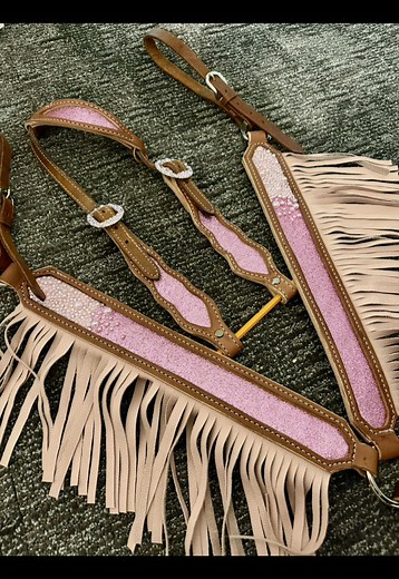 pony bridle and breast collar tutorial for kids tack set