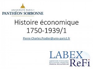 Histoire économique 1750-1939/1