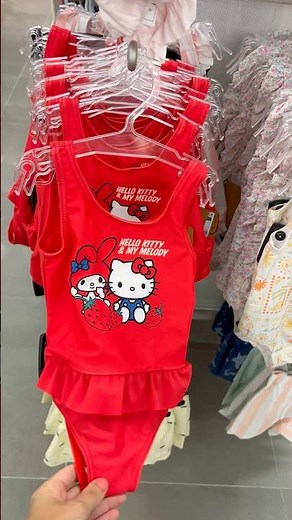 Hello Kitty & My Melody swimsuit 😍 #hellokitty #mymelody #sanrio #sanriogirl #kawaii