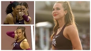 Former Texas A&M Track Hurdler Kennedy Smith's Ability To Find The Camera Gets Social Media's Attention