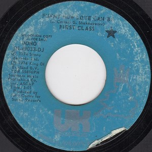 First Class - Funny How Love Can Be