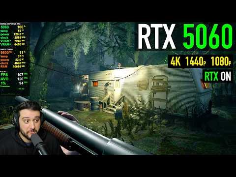 RTX 5060 - Resident Evil 7: Biohazard - This Game is Crazy...