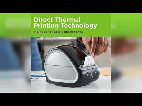 Review: DYMO LabelWriter 550 Turbo Label Printer, Label Maker with High-Speed Direct Thermal P...