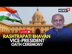 LIVE Ceremony: CP Radhakrishnan Takes Historic Oath as New Vice President Of India | PM Modi
