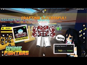 New INFUSED Demonic [ Empty Space ]!! Anime Fighters Simulator