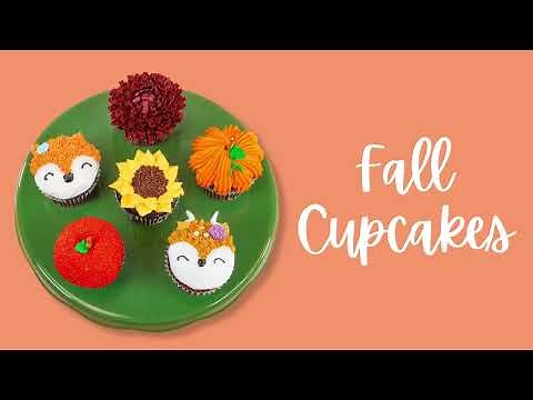 Easy Fall Cupcake Ideas