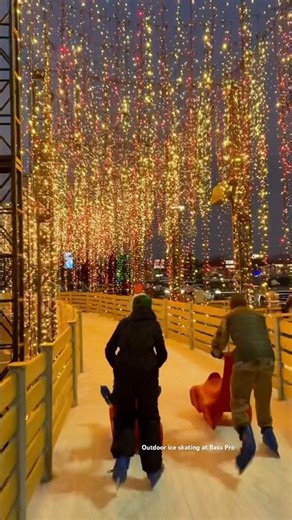 ❄️ Winter Must-Do in Springfield, MO … Ice Skating at Bass Pro Shops ⛸️