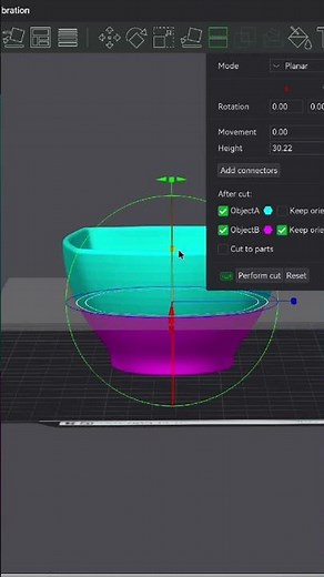 Bambu Studio Cut Tool Explained #cad #engineering #fusion360 #3dmodeling #learncad #3dprinting