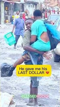 He Was Carrying Heavy Wood... But Still Gave Me His Last Dollar😭❤️