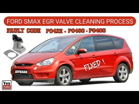 Ford Smax EGR Valve Cleaning Job. The Engine is Running Rough Due To Sticky Flaps. Fault Code P0406.