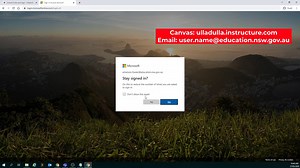 How to Log on and Access Canvas