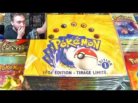 Ouverture d'un Display Pokémon SET DE BASE ED1 en Francais #1 ! # 600 000 Abonnés #