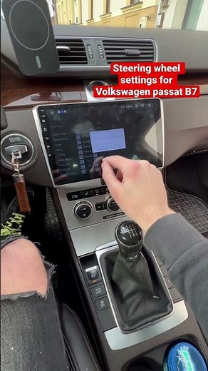 Junsun Android steering wheel controls setting canbus for Volkswagen Passat B7 #junsun